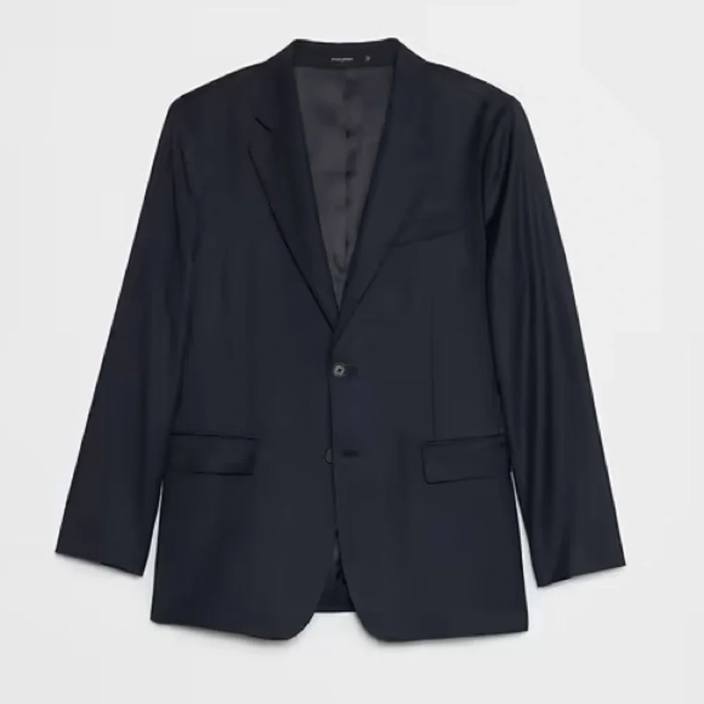 NWT! Banana Republic  NAVY LUXE WOOL-BLEND SUIT JACKET - Size 42R 🎪